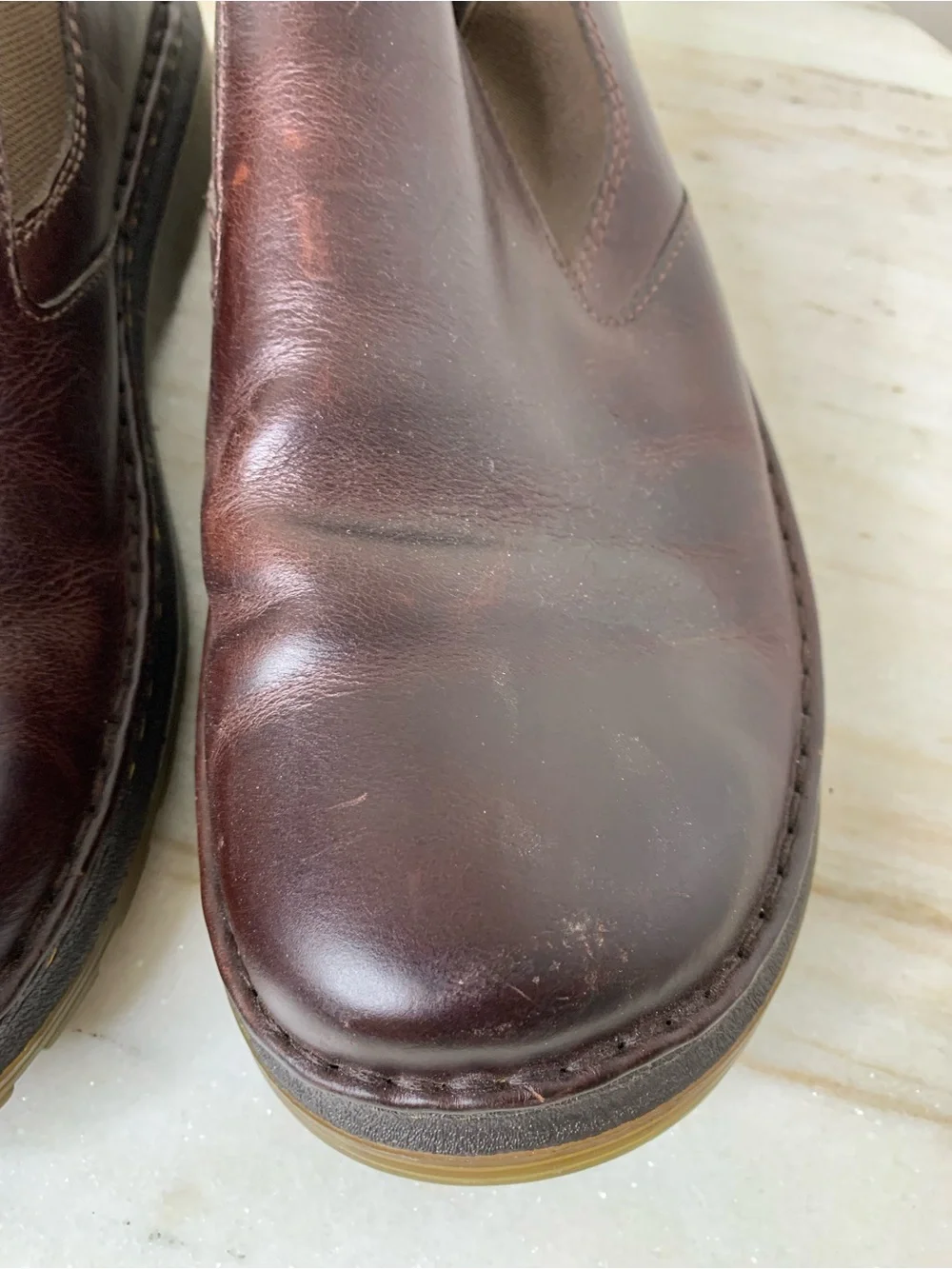 Dr. Martens loafer leather sz 12 men’s Brown “Orson” slip on